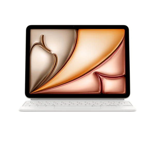 Apple Magic Keyboard for iPad Air 11-inch (M2) - White - Image 2