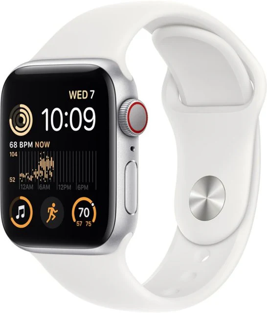 Apple Watch SE 2 40MM Silver (GPS + Cellular) - Image 2