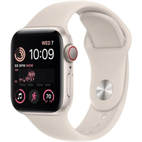 Apple Watch SE 2 44MM Starlight (GPS + Cellular) - Image 2