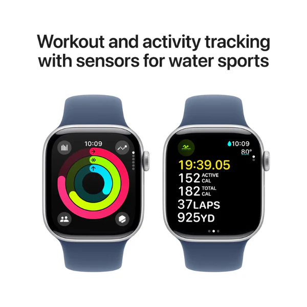 Apple Watch Series 10 46MM Silver (GPS + Cellular) - Image 3