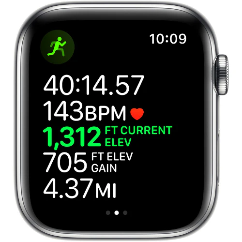 Apple Watch Series 5 40MM (GPS + Cellular) - Silver Stainless Steel - Image 3