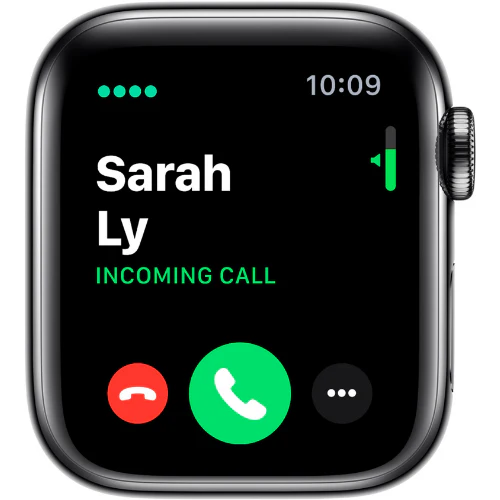 Apple Watch Series 5 40MM (GPS + Cellular) - Space Black Stainless Steel - Image 2