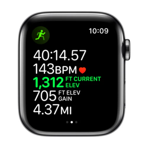 Apple Watch Series 5 40MM (GPS + Cellular) - Space Black Stainless Steel - Image 4