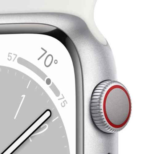 Apple Watch Series 8 41MM Silver (GPS + Cellular) - Image 3