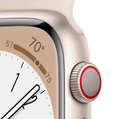 Apple Watch Series 8 41MM Starlight (GPS + Cellular) - Image 3