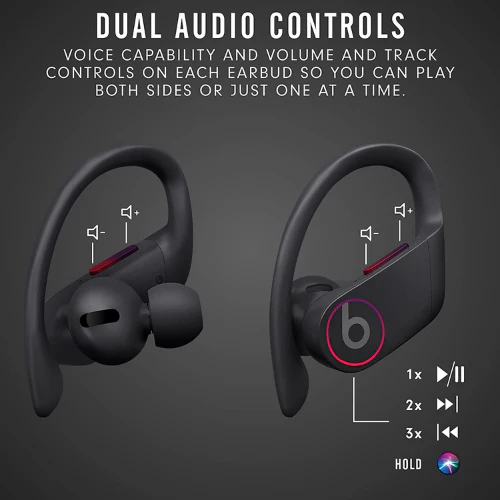 Beats By Dre Powerbeats Pro - High-Performance Wireless Earbuds - Black - Image 4