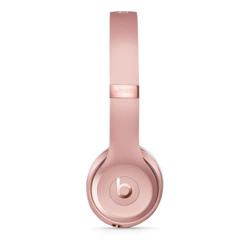 Beats Solo 3 Wireless Headphones - The Beats Icon Collection - Rose Gold - Image 2