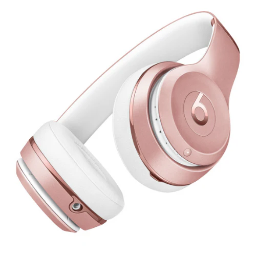 Beats Solo 3 Wireless Headphones - The Beats Icon Collection - Rose Gold - Image 4