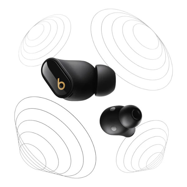 Beats Studio Buds+ - Black/Gold - Image 3