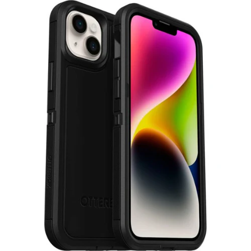OtterBox Defender Series Pro XT MagSafe Hard Shell Case for Apple iPhone 14 Plus - Black - Image 3