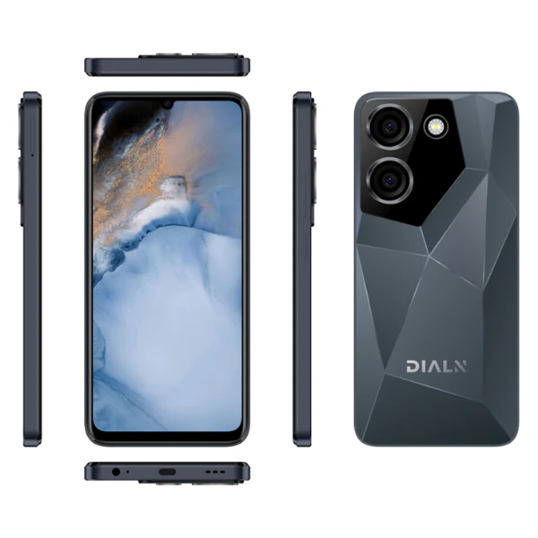 DIALN Juno X68 - Android 14 – 128GB | 4GB RAM | 50MP Camera | Fast Charging | GSM Unlocked - Image 2