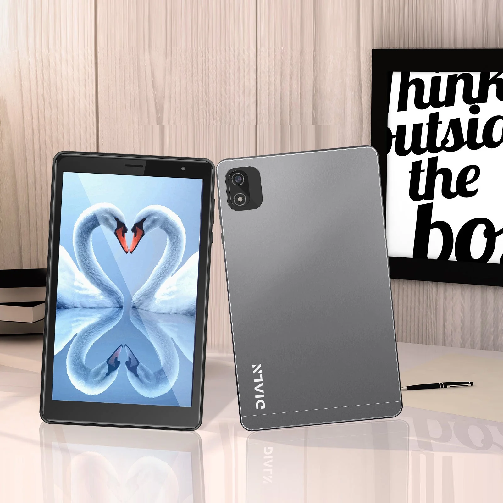 DIALN X8G Android 13 Tablet - 8" HD+ Display, 4G LTE, Android 13, Quad Core, 3GB RAM, 64GB Storage, Dual Cameras, Expandable Storage, Metal Back, with Rugged Case - Portable & Durable for Everyday Use - Image 6