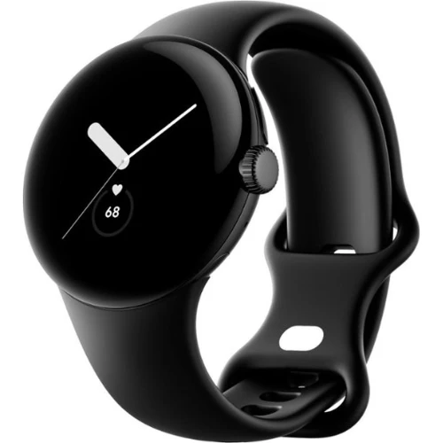 Google Pixel Watch (1st Gen) 41MM (GPS + Cellular) - Matte Black Stainless Steel - Image 2