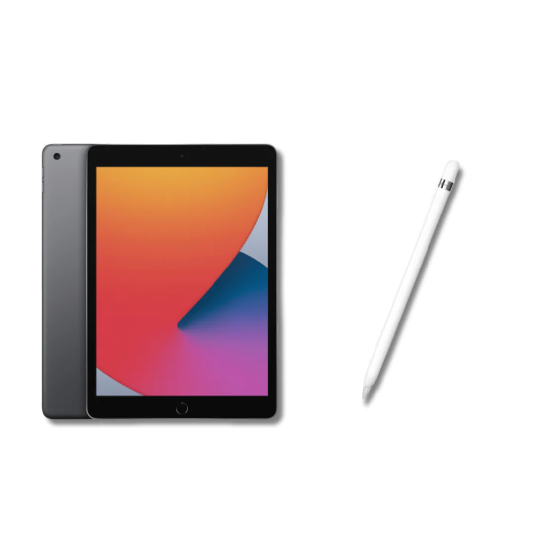 iPad 8th Gen + Apple Pencil - Gift Pack - Image 2