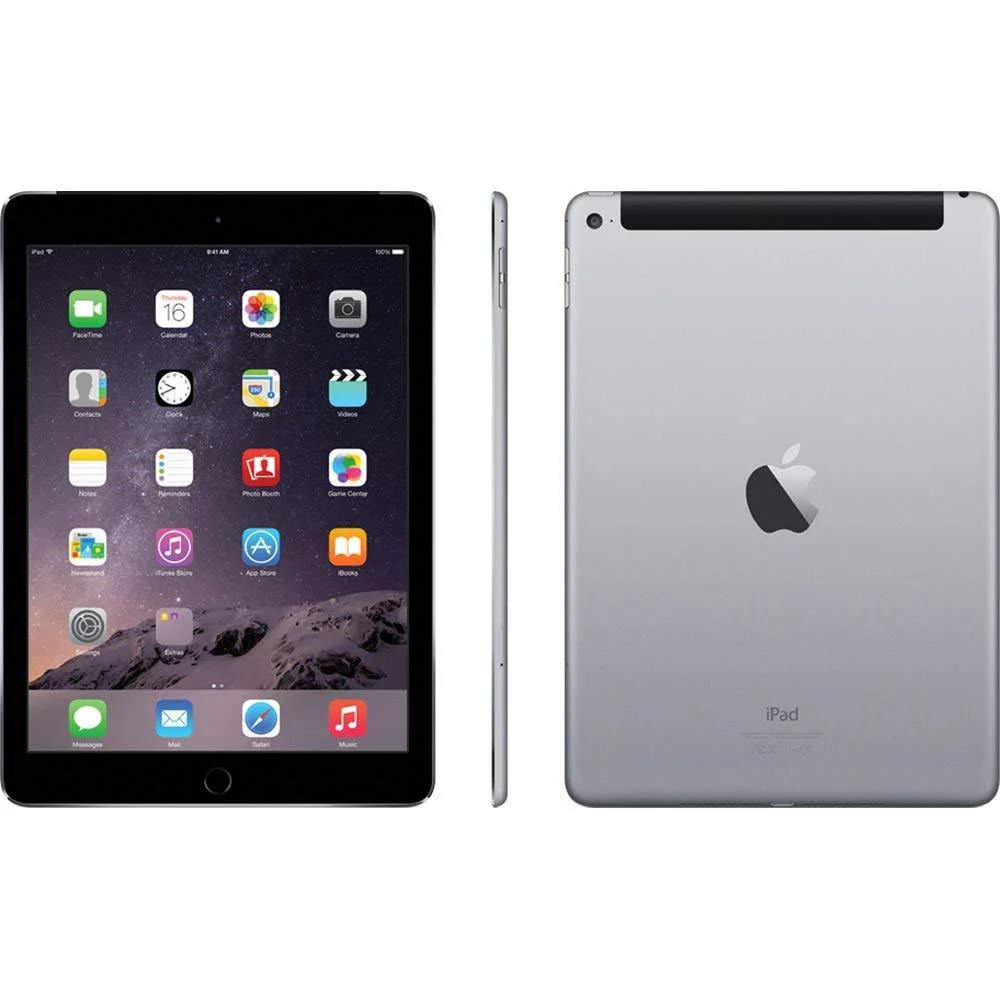 iPad Air 2 (2nd Gen, 9.7") 16GB Space Gray (Cellular + Wifi) - Image 2