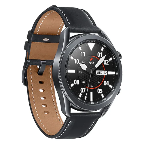 Samsung Galaxy Watch 3 45MM (GPS + Cellular) - Mystic Black Aluminum - Image 2