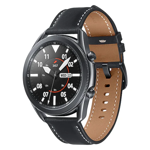 Samsung Galaxy Watch 3 45MM (GPS + Cellular) - Mystic Black Aluminum - Image 3
