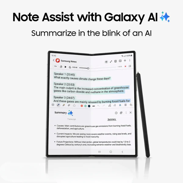 Samsung Galaxy Z Fold 6 256GB 5G - Navy (Unlocked) - Image 3