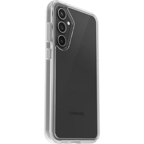OtterBox Symmetry Fitted Hard Shell Case for Samsung Galaxy S23FE - Clear - Image 4