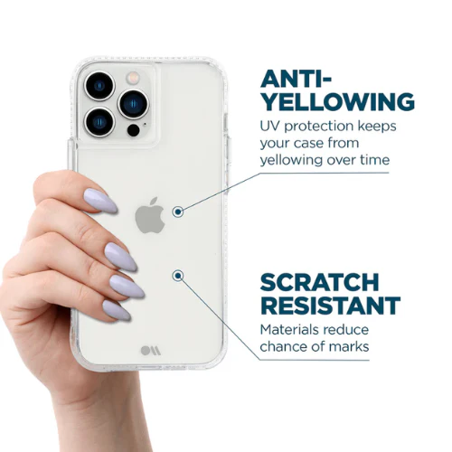 Case-Mate Tough Series Case - Clear - iPhone 14 Pro - Image 3