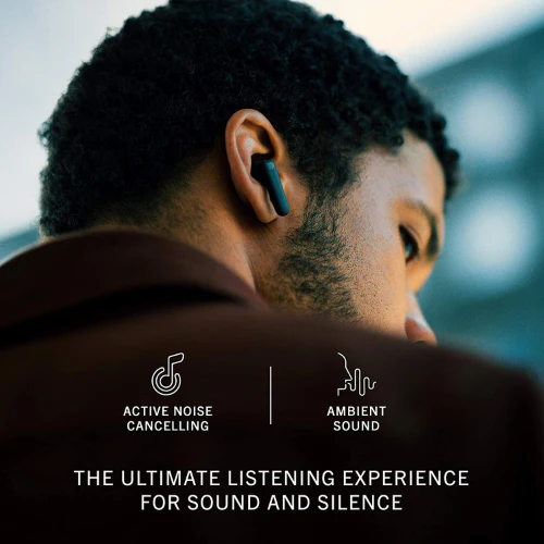 Urbanista London True Wireless Earbuds Headphones with Active Noise Cancelling - Blue - Image 2