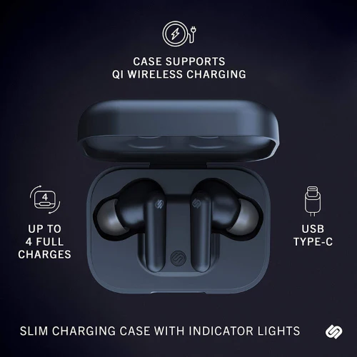 Urbanista London True Wireless Earbuds Headphones with Active Noise Cancelling - Blue - Image 4