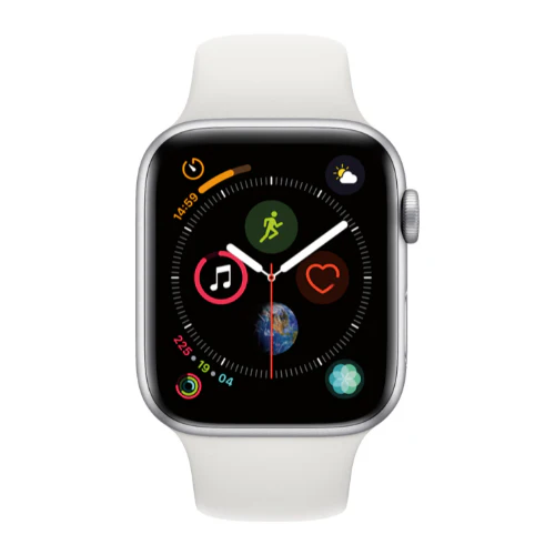 Apple Watch Series 4 44MM Silver (GPS Cellular) - Image 2